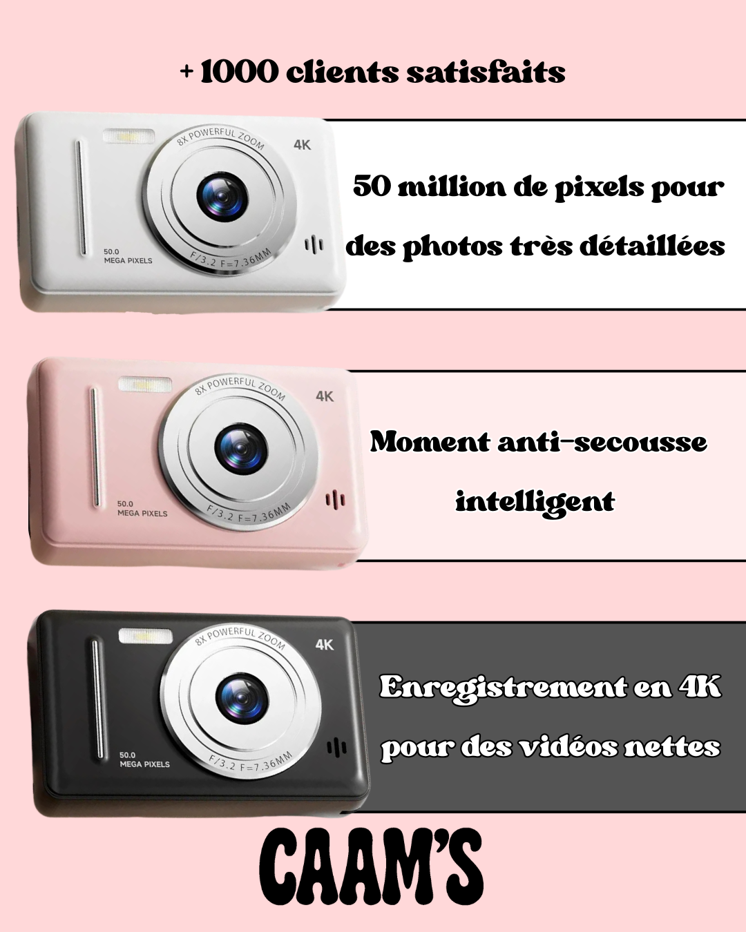 Appareil Photos Vintage CAAM'S