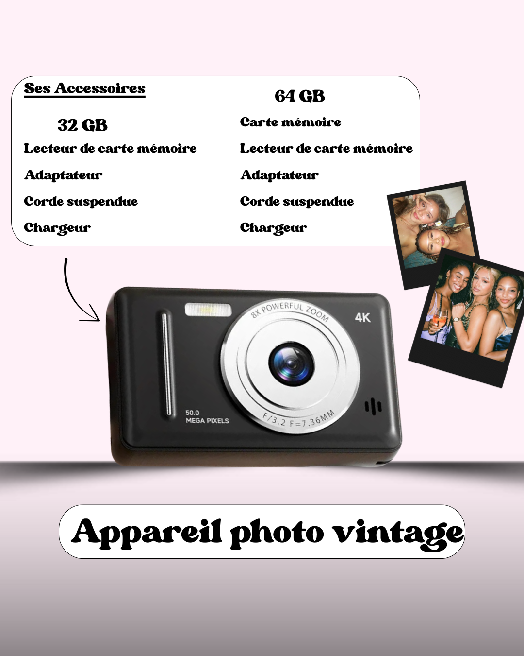 Appareil Photos Vintage CAAM'S